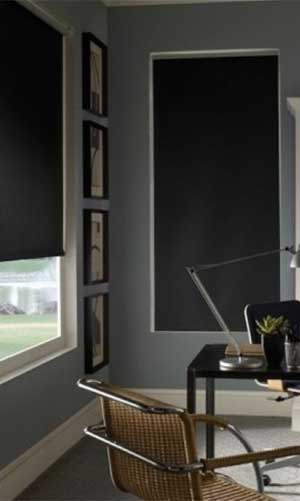 Block out roller blinds